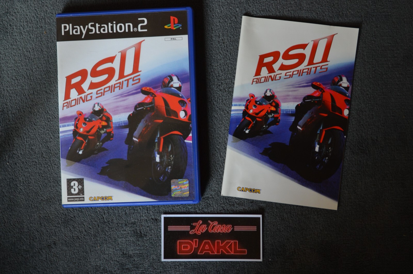 Riding Spirits 2 RS II complet sur Playstation 2 - PS2 FR TTBE