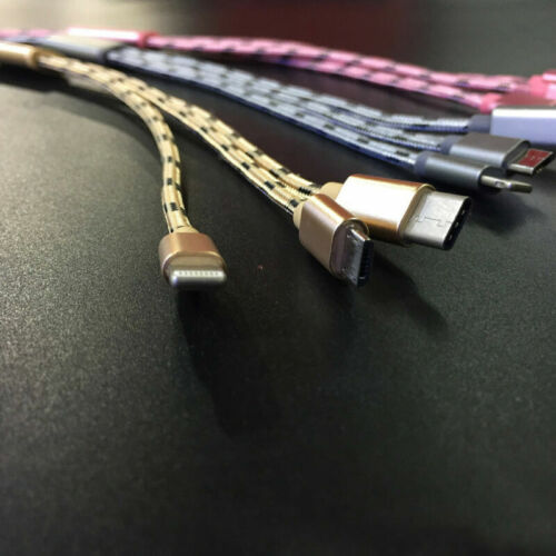 30 cm 3 in 1 Multi Typ C Kabel Micro USB Ladegerät schnelles Aufladen für iPhone - Bild 6 von 15