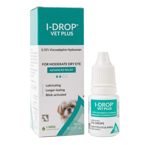 I-DROP VET PLUS: Pet Eye Drops for Dogs | Lubricate Acute/Seasonal Dry Eyes |...