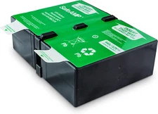 UPS 9Ah, 24VDC VRLA Battery Replacement APCRBC124 Compatible with APC UPS Models