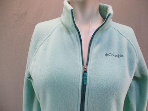 Columbia Size L (14-16) Girls Full Zip Stand Collar Fleece Athletic Jacket 003 - Picture 2 of 9