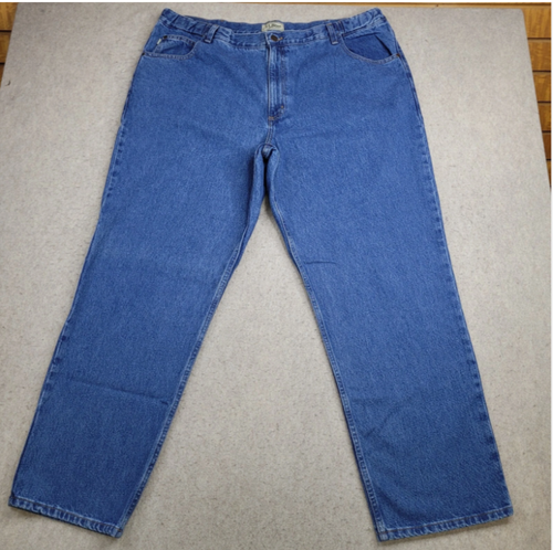 L.L. Bean Comfort Waist Men's Size 42 x 29 Medium Wash Straight Leg Jeans 250265