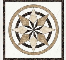 Floor Medallion Marble Mosaic 48  x48  