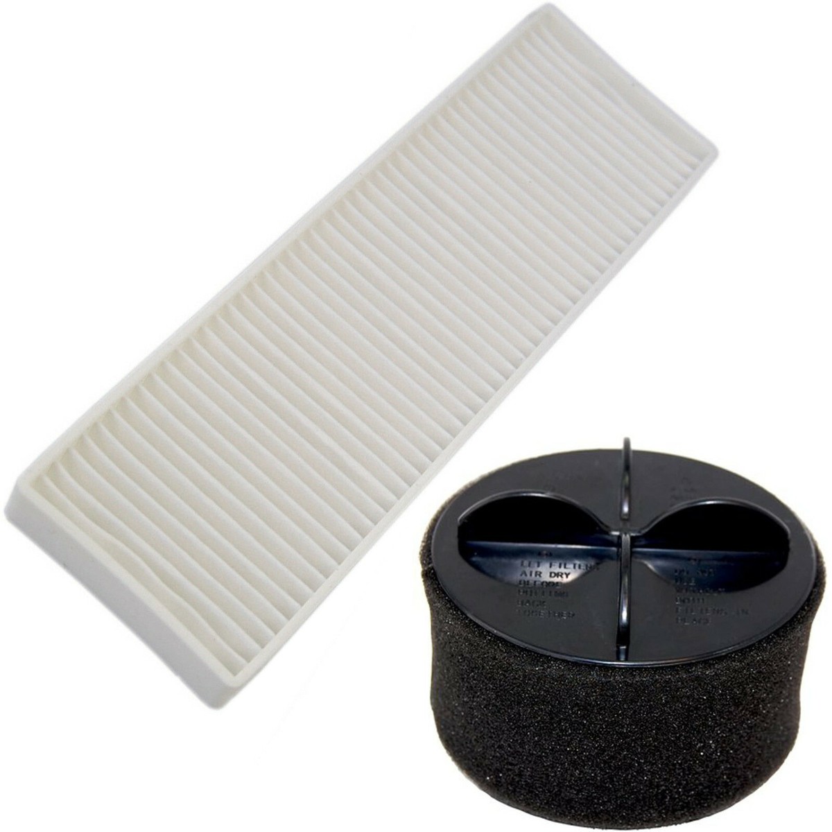 HQRP 2-pack Outer Circular Filters For Bissell Rewind SmartClean 58F8 58f8r 58f83 Upright Vacuums