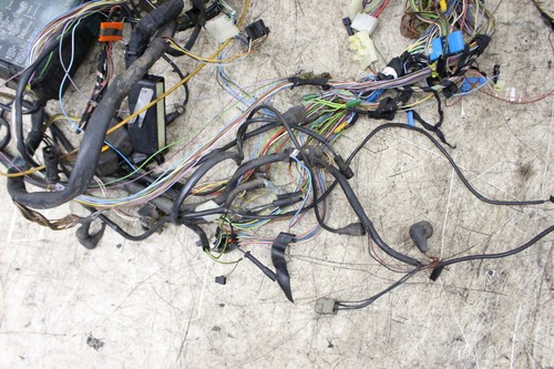 1986-1988 BMW E28 528e 535i Body Wiring Harness Center Front with Fuse Box LM50 - Picture 2 of 11