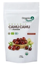 100% PURE ORGANIC CAMU CAMU FRUIT POWDER (MYCIRIA POWDER) 