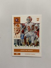 2022 Panini Chronicles Draft Picks BRONZE #23 Justyn Ross ROOKIE CARD RC