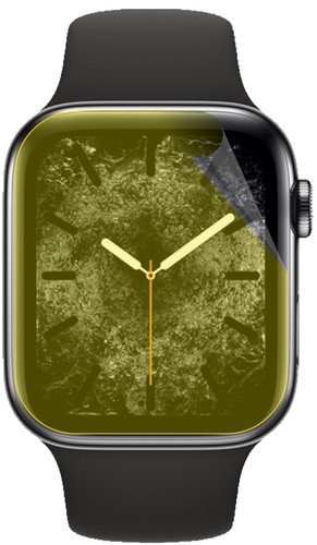 2x folia ochronna do Apple Watch SE (40mm) z zaokrągleniem 3D Full Cover Flex Folia - Zdjęcie 3 z 5