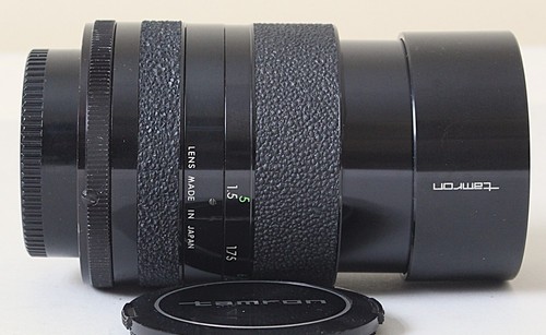 TAMMRON-F AUTO 135 MM F:2.8 FAST PORTRAIT LENS CANON FD FIT . GOOD WORKING COND - Picture 4 of 4