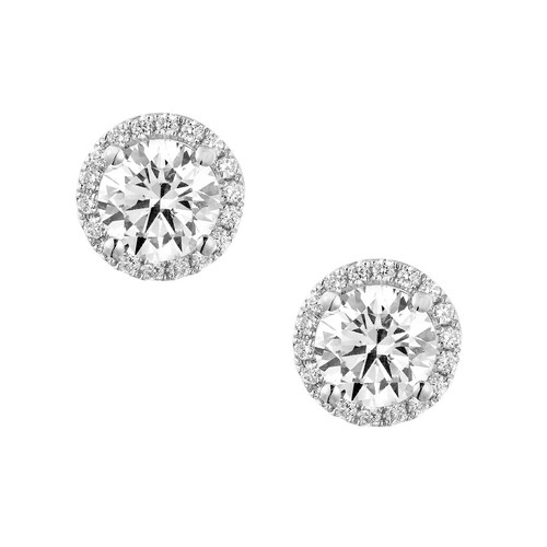 2.779CTW 14K White Gold Lab Grown Diamond Stud Earrings MZ5311