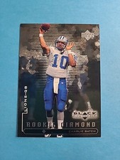 CHARLIE BATCH 1998 UPPER DECK BLACK DIAMOND FOOTBALL CARD # 118 I1491