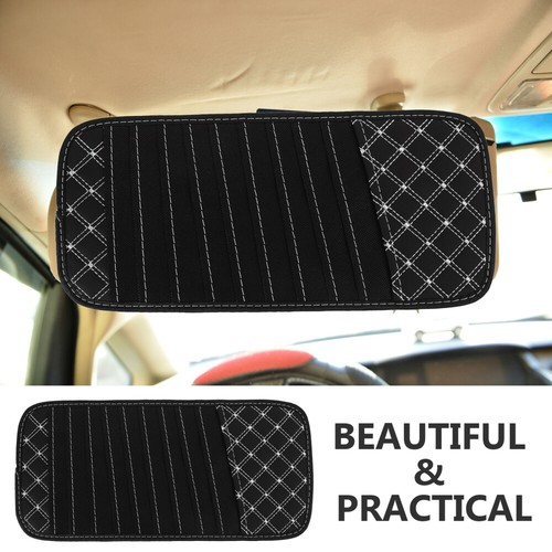 Car CD Storage Clip Sun Visor Decoration Automotive Cases Display - Bild 3 von 12