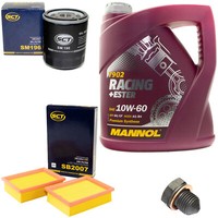 MotoröL Filter Set 10W60 4 Liter + ÖLablassschraube FüR Seat Arosa 1.0 6H