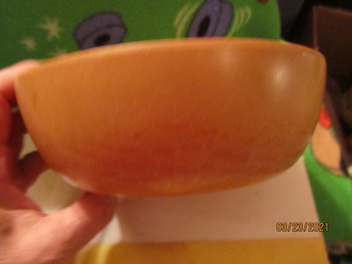 Ellingers Agatized Wood Inc Bowl Made in Sheboygan, Wi USA - Picture 4 of 6