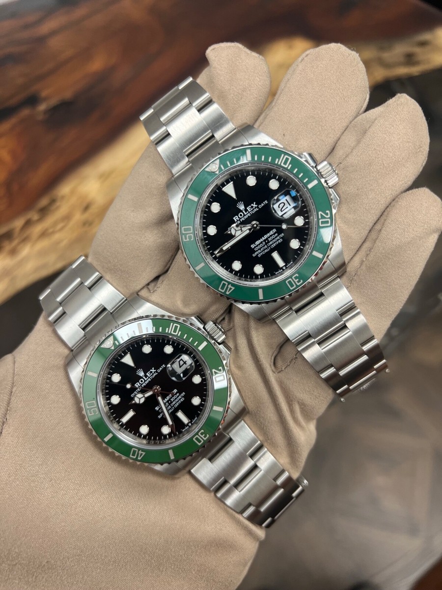 Rolex Kermit Vs Hulk Vs Starbucks ROLEX 2021 GREEN SUBMARINER 41mm