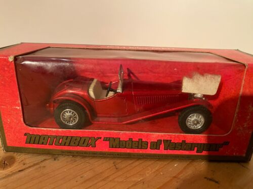 Matchbox Models of Yesteryear Y-3 1934 Riley MPH in Red, 1/35, Boxed - Picture 2 of 7