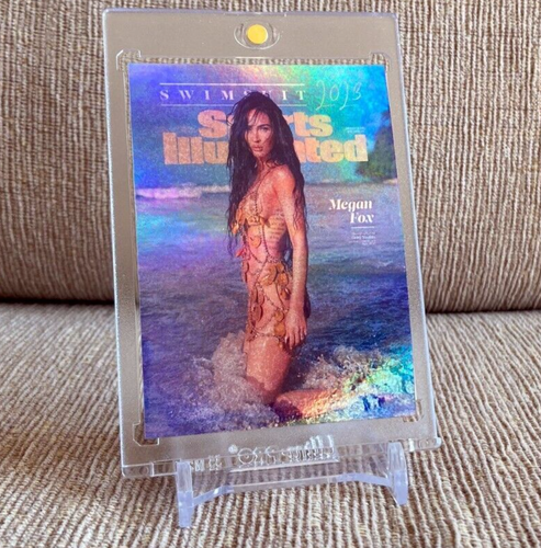 ☀️ 2023 Sports Illustrated SI MEGAN FOX Badeanzug Ausgabe ACEO Prizm Refractor CARD - Bild 2 von 3