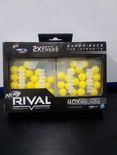 40 Round Nerf Rival Yellow Round Refills High Impact Rounds