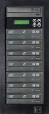 MediaStor a33 LS 1-7, 1 to 7 Target DVD Duplicator LightScribe Disc Publishing
