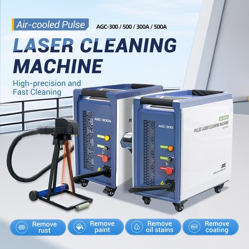 SFX AGC-300 Air-Cooled Pulsed Laser Cleaning Machine for Rust Paint Oil Remover - Picture 2 of 17