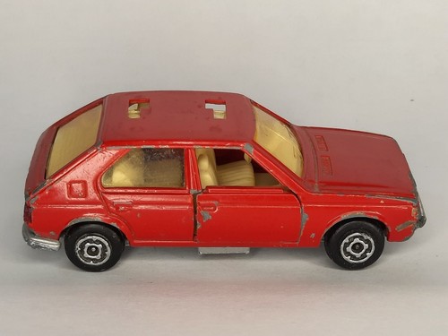 GUISVAL red Talbot Horizon 1/64 Made in Spain vintage diecast rare car coche - Imagen 9 de 9