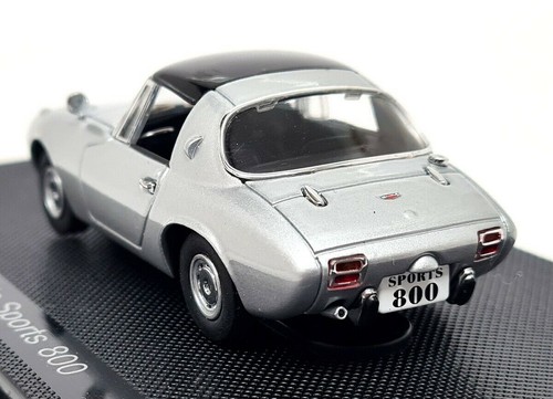 Ebbro 1/43 - Toyota Sports 800 Silver Diecast Scale Model Sports Car - Picture 5 of 7