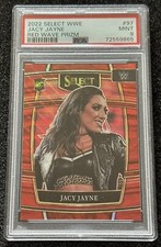 2022 Select WWE Jacy Jayne Concourse Red Wave Prizm Asia Tmall PSA 9 rookie