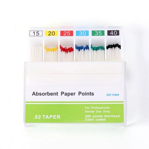 Dental Absorbent Paper Points Endodontic Root Canal Cleaning Point Taper.04 - Picture 38 of 44