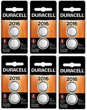 Duracell 2016 3V Lithium Coin Battery Long Lasting DL2016 12-Pack EXP 2029