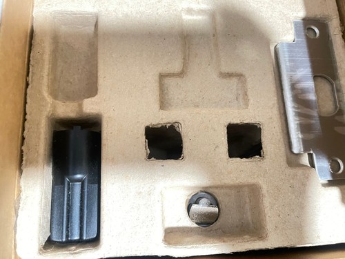 Schlage ALL Purpose Entrance Lock Saturn Satin Lever Door NO CORE(U9,U10) - Picture 3 of 8