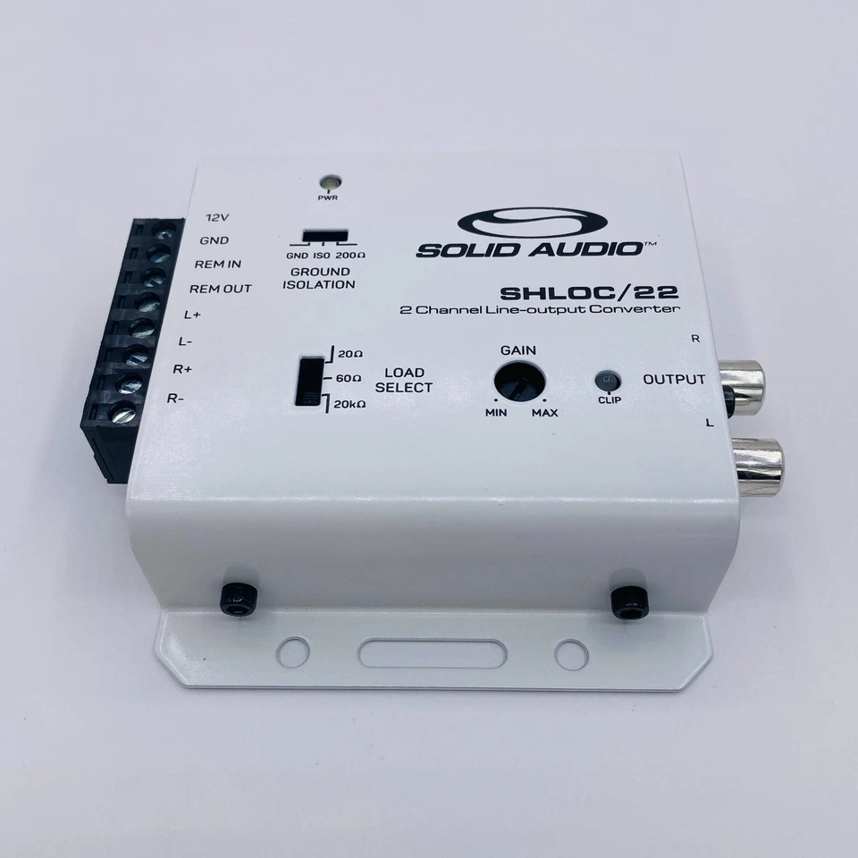 Solid Audio 2-Channel Active Line Output Converter with Auto Turn On SHLOC/22 - Image 4 of 4
