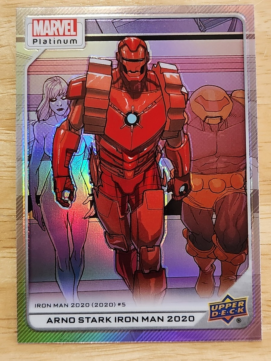 177 ARNO STARK IRON MAN 2020 2023 Upper Deck Marvel Platinum