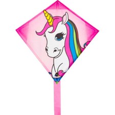 Mini Eddy Unicorn Kite 12" DIAMOND - HQ Kites Kit RTF New 