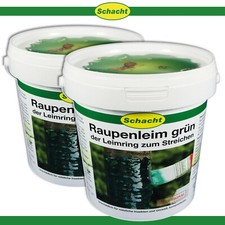 Schacht 2 x 1 kg Raupenleim grün | Leimring Ameisen Larven Frostspanner Bäume