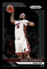 2018-19 Panini Prizm #186 James Johnson Miami Heat