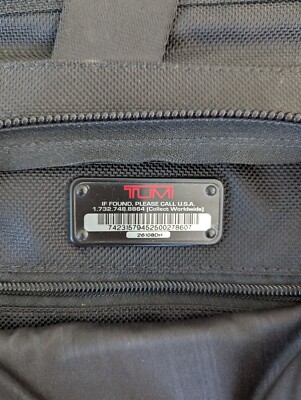 Tumi Alpha Organizer Briefcase 26108DH for sale online | eBay