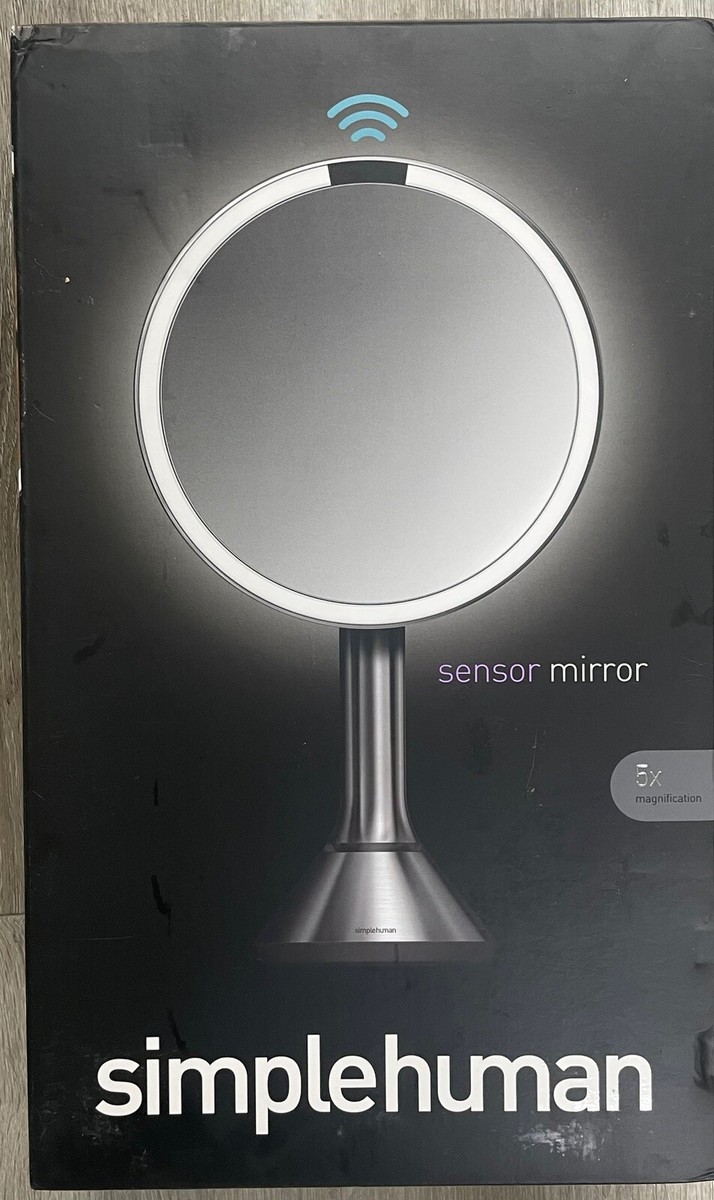 simplehuman sensor mirror 5倍 ST3052 Sensor Mirror with Touch-Control Brightness - Simplehuman