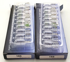 Lot of 2 Boxes of 10 Eiko 193 Miniature Lamps 14 Volt 4.62 Watts Wedge Base