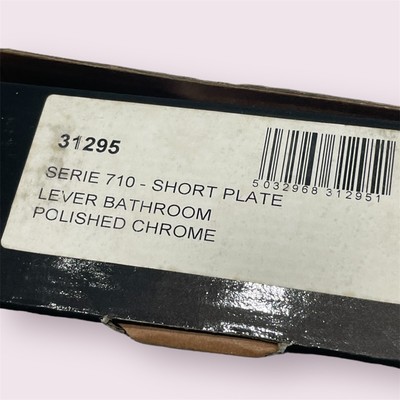 Eclipse 710 Series WC Door Handle Pair Polished Chrome for sale 