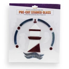 Light House Stained Glass Pre-Cut