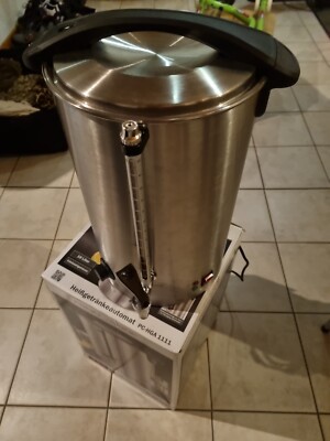 ProfiCook PC-HGA 1111 Heißgetränkeautomat - Edelstahl/Schwarz
