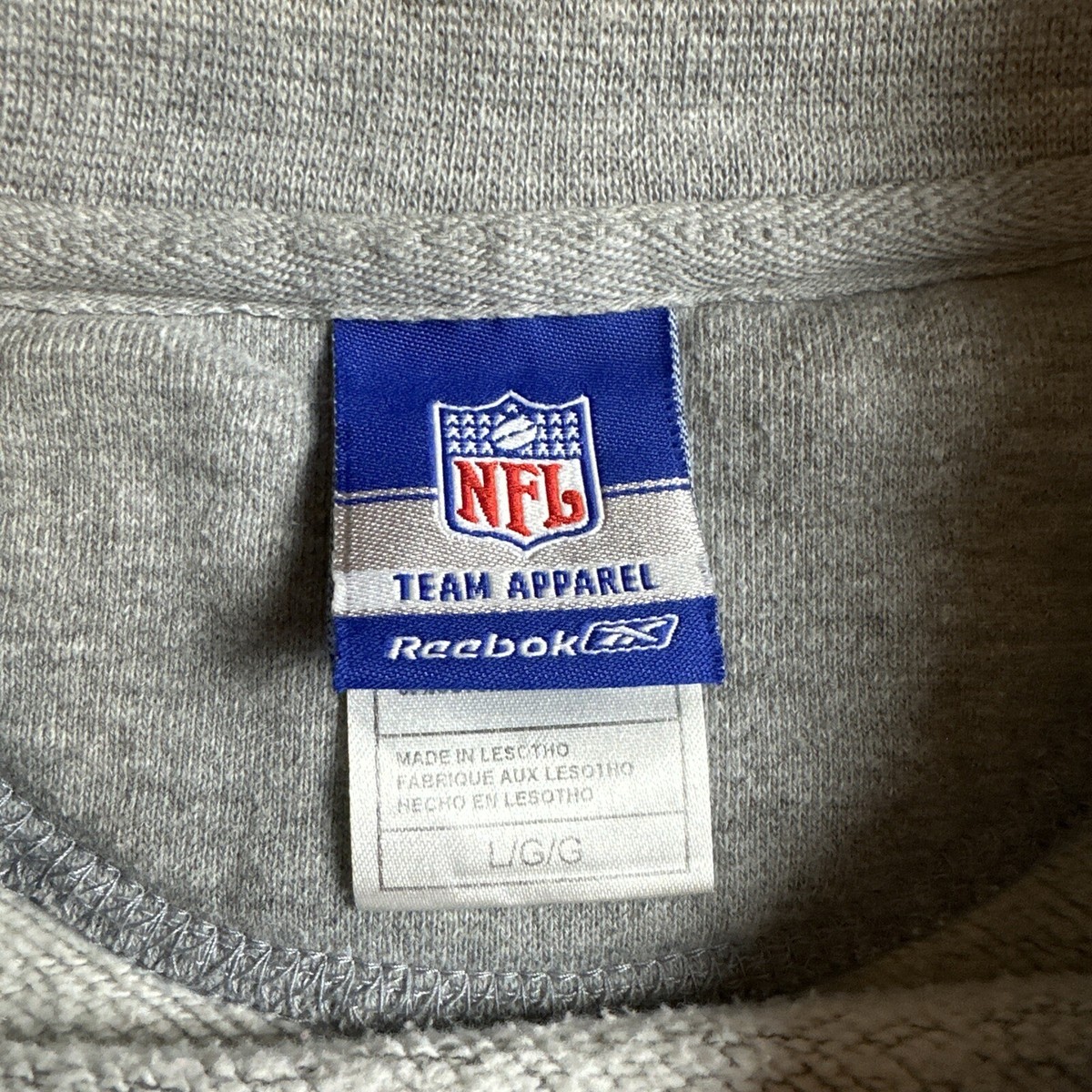 NFL Reebok COWBOYS フード付きジャケット y2k ストリート Vintage Y2k Reebok Dallas Cowboys NFL Football Crewneck