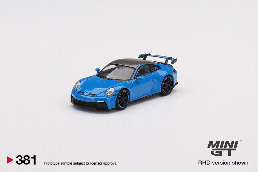 MINI GT 1:64 Porsche 911 (992) GT3 Shark Blue Car in box | eBay