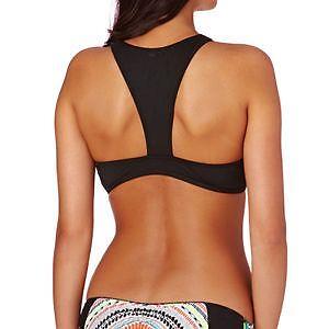 Rip Curl Womens 14 SUN WARRIOR HIGH NECK Bikini CROP TOP - GSIHA7 Rrp$59.99 - Bild 2 von 4