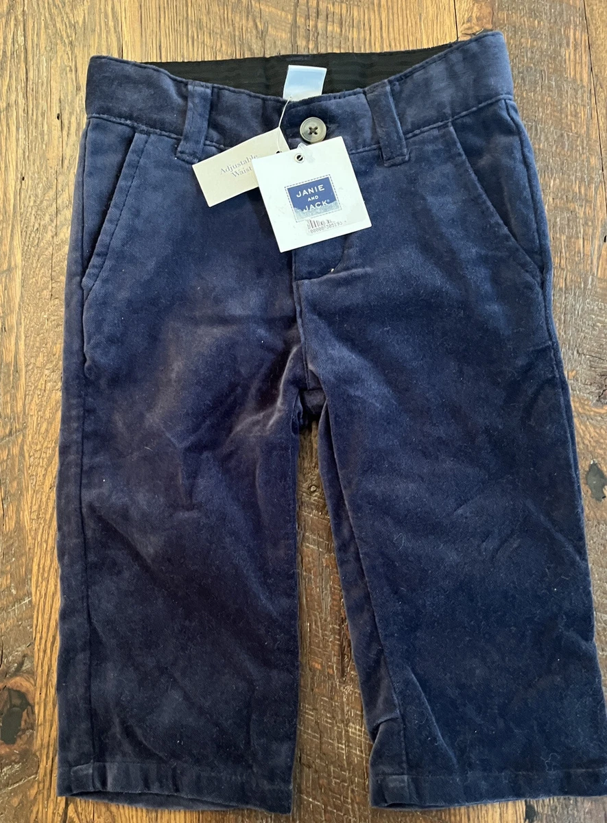 Baby boy top navy dress pants
