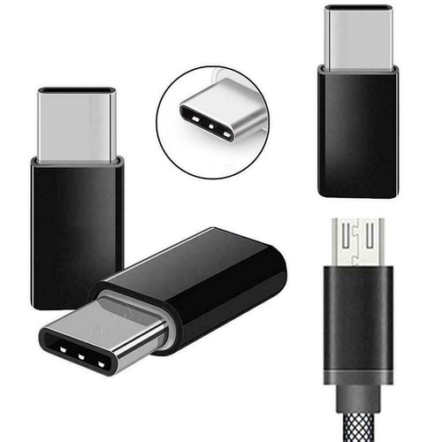 Micro USB to USB Type C Converter Data Cable Connector AdaptJ1 `-` - Photo 2 sur 10