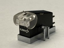 Grace F-8C MM Cartridge For Turntable Tonearm. Works But Needs New Stylus