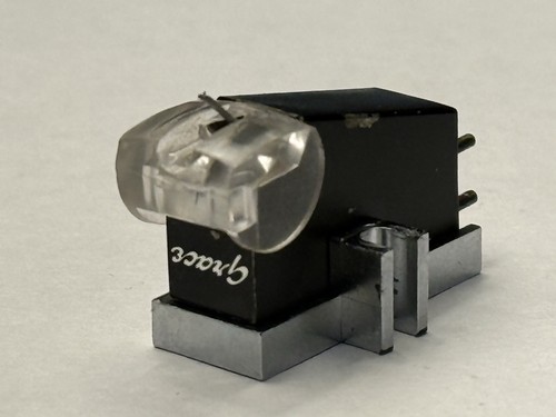 Grace F-8C MM Cartridge For Turntable Tonearm. Works But Needs New Stylus