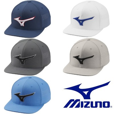MIZUNO TOUR FLAT SNAPBACK HERREN GOLF CAP / ALLE FARBEN / MODELL 2026