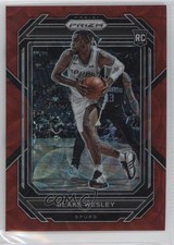 2022-23 Panini Prizm Choice Red Prizm 65/88 Blake Wesley #264 0x49